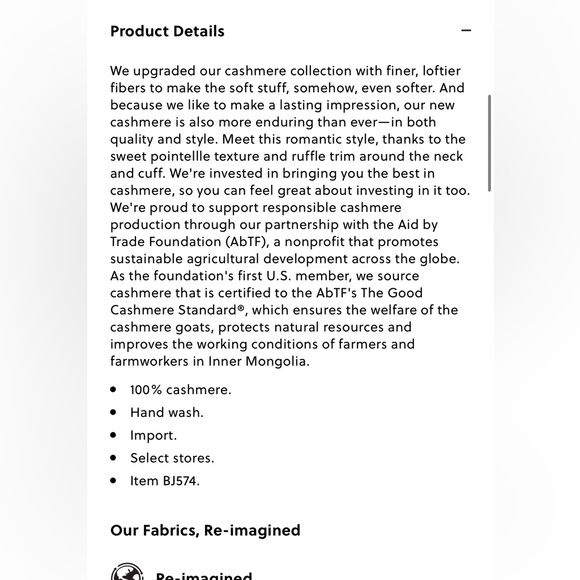 ❌SOLD❌NWT Jcrew Cashmere pointelle mockneck ruffle sweater - Midnight Burgundy - Picture 5 of 9